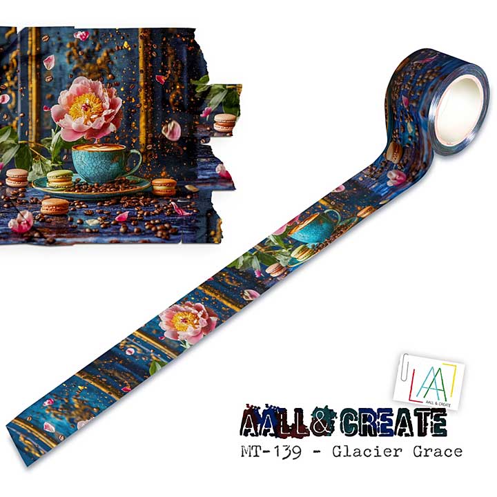 Aall and Create Layer-It-Up Washi Tape 25mm 10m Glacier Grace