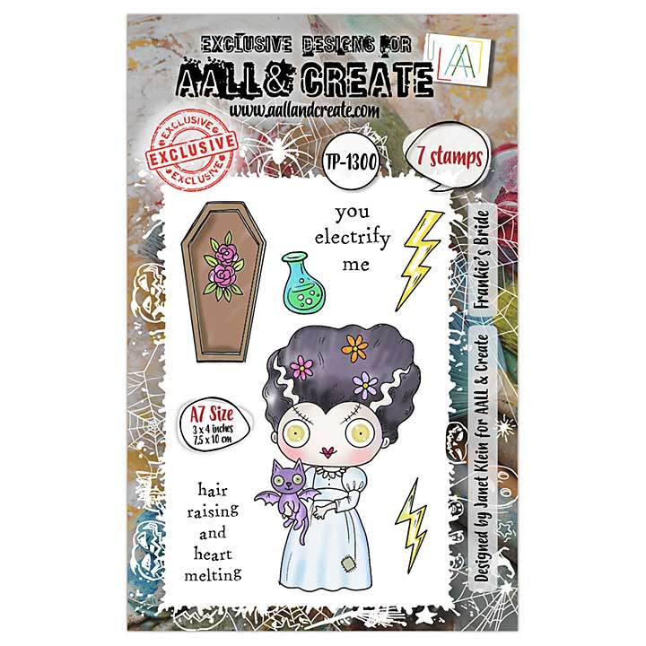 SO: Aall and Create Witchlets and Weirdlings - Frankies Bride (A7 Stamp Set)