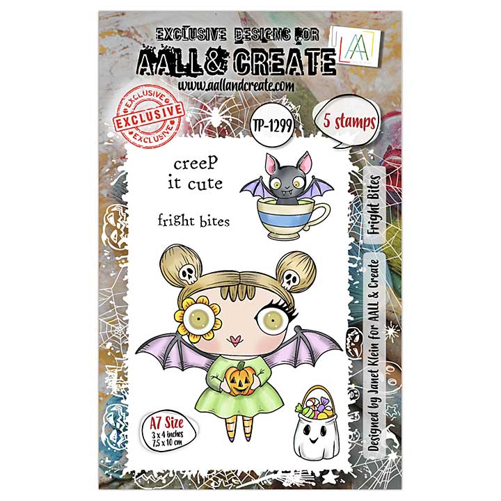 Aall and Create Witchlets and Weirdlings - Fright Bites (A7 Stamp Set)