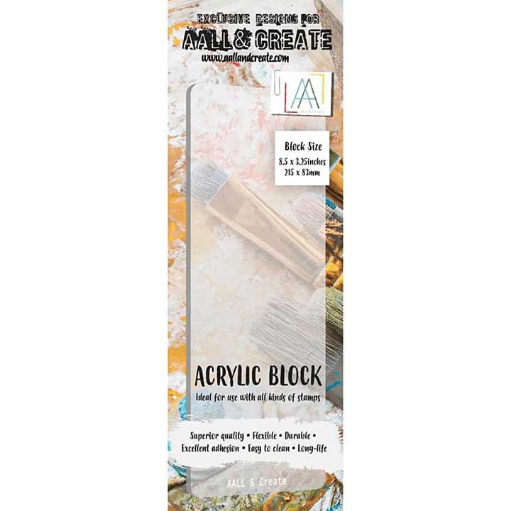AALL And Create Acrylic Block - Border