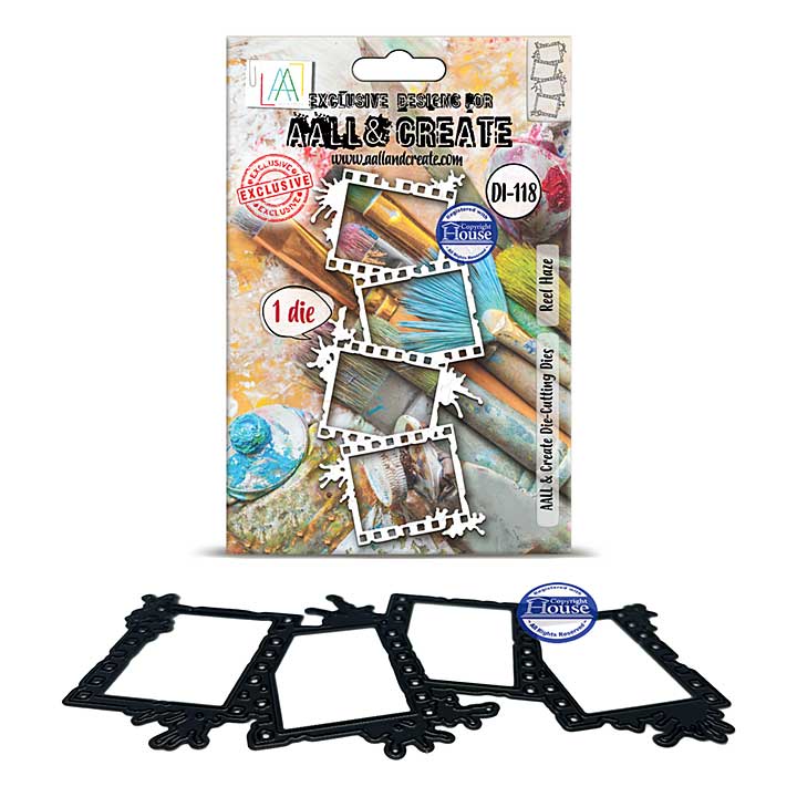 Aall and Create Through the Lens Die-Cutting Die Set Reel Haze by Autour de Mwa and Co