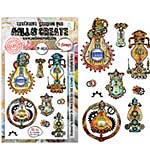 Aall and Create Gearlight Core A6 Stamp Sets Coglight Relics by Autour De Mwa and Co
