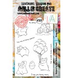 Stamp Set A6 Honey Bears