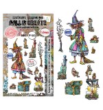 Whispers of Halloween A6 Stamp Sets Wicked Chores by Autour De Mwa & Co