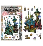 Whispers of Halloween A6 Stamp Sets Phantom Keep by Autour De Mwa & Co