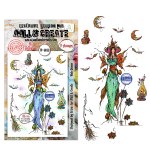 Pumpkin Moonlight A6 Stamp Sets Web Queen by Soizic