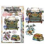 Hearted Nature A6 Stamp Sets Write Away by Autour De Mwa & Co