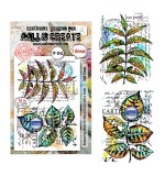 Hearted Nature A6 Stamp Sets Still Green by Autour De Mwa & Co