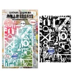 Scribble Away A6 Stamp Sets Letter Party by Autour De Mwa & Co