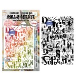 Scribble Away A6 Stamp Sets Word Frenzy by Autour De Mwa & Co