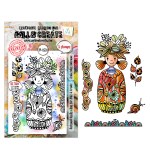 Merveilles d'Automne A7 Stamp Sets Zouki Miss Automne by Azoline