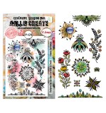 Merveilles d'Automne A6 Stamp Sets Fleurs Curieuses by Azoline