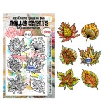 Merveilles d'Automne A6 Stamp Sets Tombent Les Feuilles by Azoline