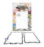 Universe of Patterns Die-Cutting Die Set Petal Frames by Autour De Mwa & Co