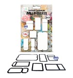 Universe of Patterns Die-Cutting Die Set Taggy Tickets by Autour De Mwa & Co