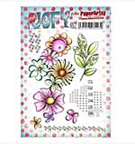 PaperArtsy JOFY Collection #134 Mounted Rubber Stamp Set