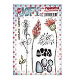 PaperArtsy JOFY Collection #135 Mounted Rubber Stamp Set