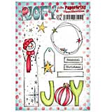 PaperArtsy JOFY Collection #136 Mounted Rubber Stamp Set