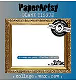 PaperArtsy Printed Tissue Paper - Blank