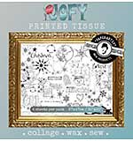 PaperArtsy Printed Tissue Paper - JoFY Christmas