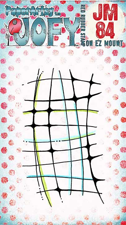 PaperArtsy Stamp - JOFY Mini 84 Fishing Net