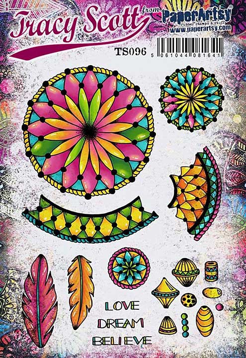 PaperArtsy Stamp Set - Tracy Scott 096 Dreaming