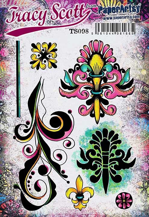 PaperArtsy Stamp Set - Tracy Scott 098 Regal