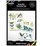 SO: Arden Creative Studio Hidden Creek 6x8 in Rub-On Transfer Set (HC24)