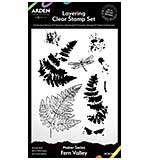 Arden Creative Studio Maker Series Fern Valley 4x6 Layering Clear Stamp Set (HC24)