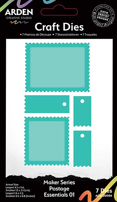 Arden Creative Studio Maker Series Postage Essentials 01 Craft Die Set (PS)