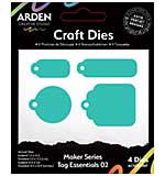 Arden Creative Studio Maker Series Tag Essentials 02 Craft Die Set (PS)