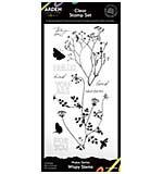Arden Creative Studio Maker Series Wispy Stems 4in x 8in Clear Stamp Set  (PS)