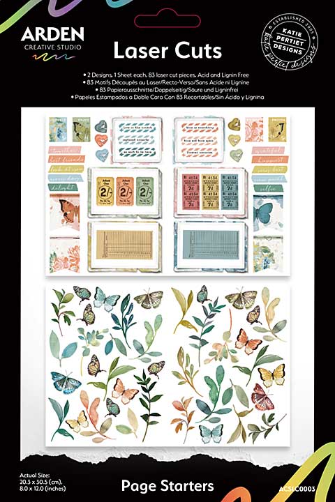 Arden Creative Studio Page Starters Laser Cuts (PS)