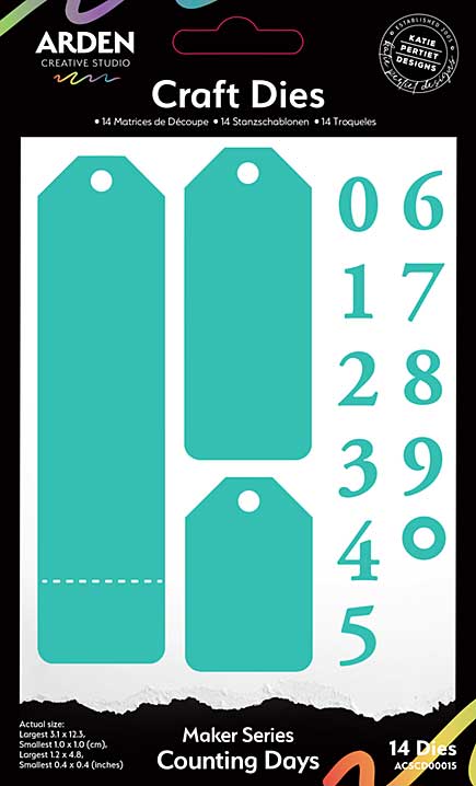 ACS Maker Series Counting Days Craft Die Set (Season of Joy)