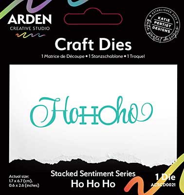 ACS Sentiment Series Stacked Ho Ho Ho Craft Die (Season of Joy)