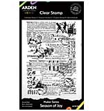 SO: ACS Maker Series Season of Joy 4in x 6in Background Stamp (Season of Joy)