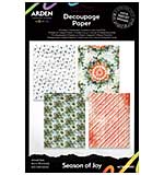 ACS Season of Joy 6in x 8in Decoupage Paper (Season of Joy)