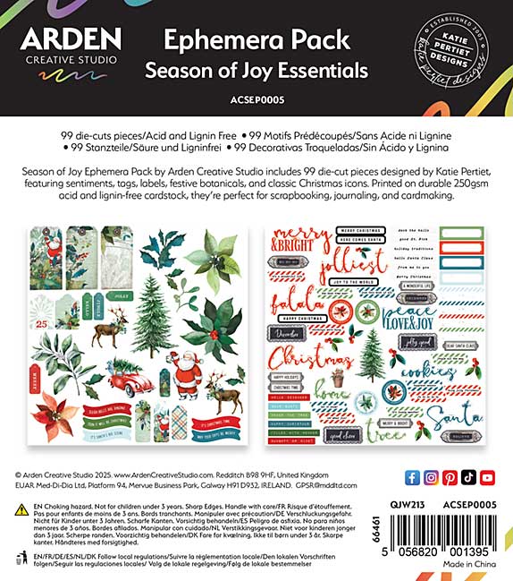 ACS Season of Joy Essentials Ephemera Pack (Season of Joy)