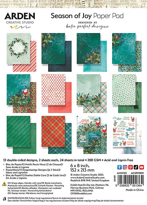 ACS Season of Joy 6in x 8in Paper Pad (Season of Joy)