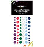 ACS Vintage Christmas Enamel Dots (Vintage Christmas)