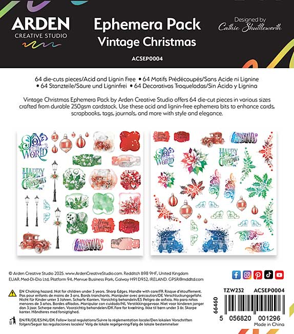 ACS Vintage Christmas Ephemera Pack (Vintage Christmas)