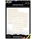 Arden Creative Studio Remembering... Alphabet Stickers  (Remembering)