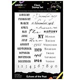 Arden Creative Studio Echoes of the Past 6in x 8in Clear Stamp Set  (Remembering)