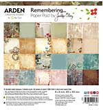 Arden Creative Studio Remembering... 8in x 8in Paper Pad (Remembering)