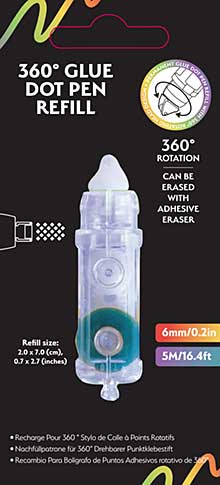 Arden Creative Studio 360 Glue Dot Pen Refill (FN26)