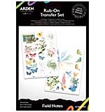 Arden Creative Studio Field Notes 6in x 8in Rub-On Transfer Set (FN26)