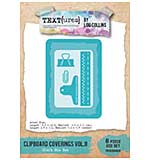 TEXT{ures} Clipboard Coverings Vol.II Craft Die Set (Lou Collins)