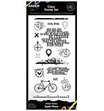 Arden Creative Studio Maker Series Seek More 4x8 Clear Stamp Set (BT26)