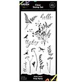Arden Creative Studio - Maker Series Fine Ferns 4 x 8 Clear Stamp Set