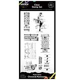 Arden Creative Studio - Maker Series Chronicle Remnants 4 x 8 Clear Stamp Set